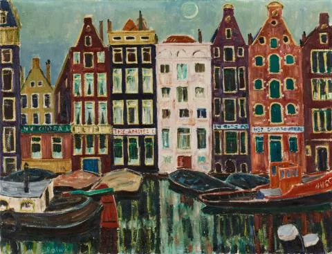 Arnold Balwé — Damrak, Amsterdam