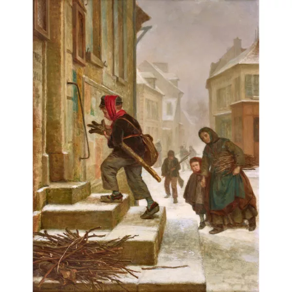 Pierre-Édouard Frère — Kalter Wintertag.