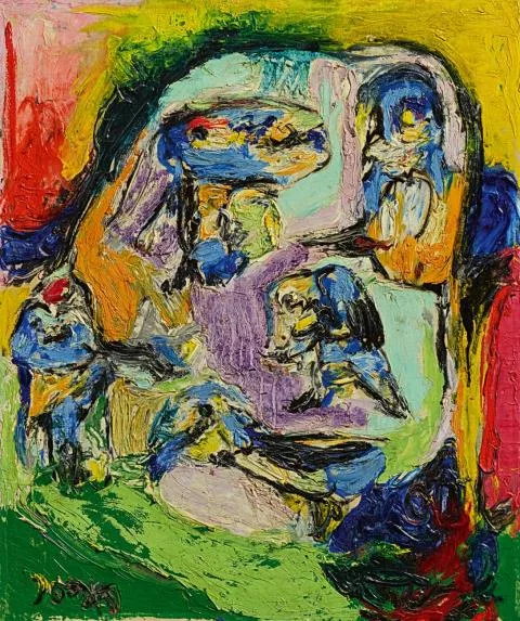 Asger Jorn — En place pour le rite