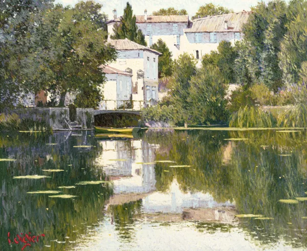 Luc Didier — "Rive de la Charente à St Simeux"
