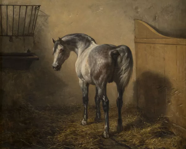 Filippo Palizzi — Cheval,