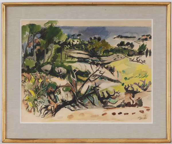 Edouard Pignon — Paysage de Provence