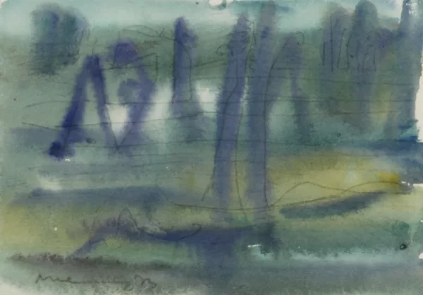 Albert Hennig — 3 Blätter: Ohne Titel, 1973; 1974; 1979