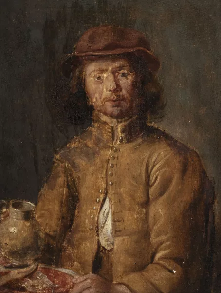 Rembrandt — Suiveur de Rembrandt van Rijn — Portrait d'homme