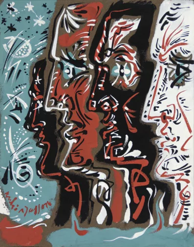 André Masson — Profil, ca. 1965