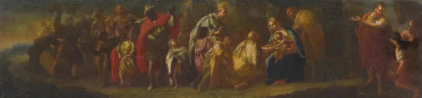 Sebastiano Conca — Werkstatt Anbetung der Könige