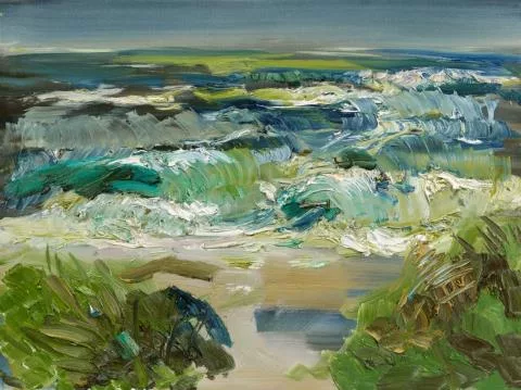 Rainer Fetting — Brandung Sylt