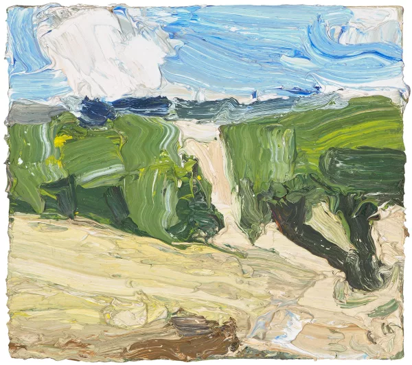 Klaus Fußmann — Landschaft bei Gelting