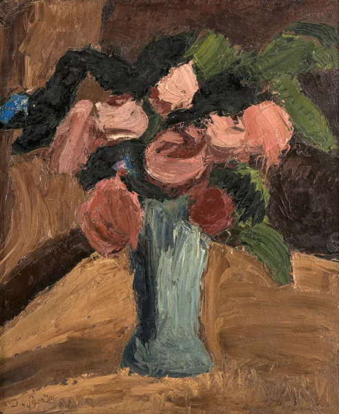 André Dunoyer de Segonzac — Bouquet de fleurs,