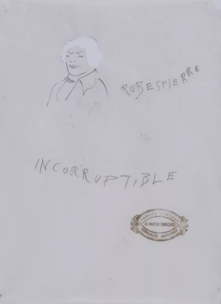 Ernesto Tatafiore — Robespierre incorruptible, aus "Robespierre"