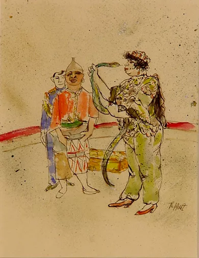 Georg Tappert — Schlangenbeschwörung, 1929
