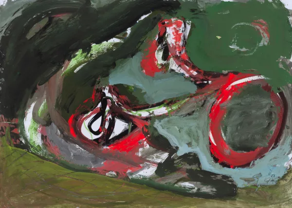 Siegfried Anzinger — 6 Zeichnungen: Ohne Titel, 1985