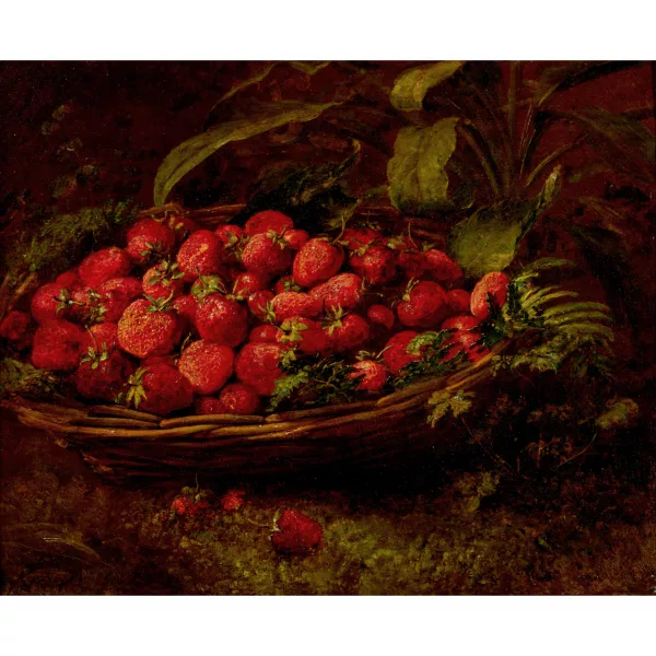 Alexis Kreyder — Stillleben mit Erdbeeren.