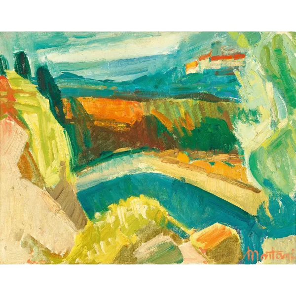 Roger Montané — "Le Col de la Bataille".