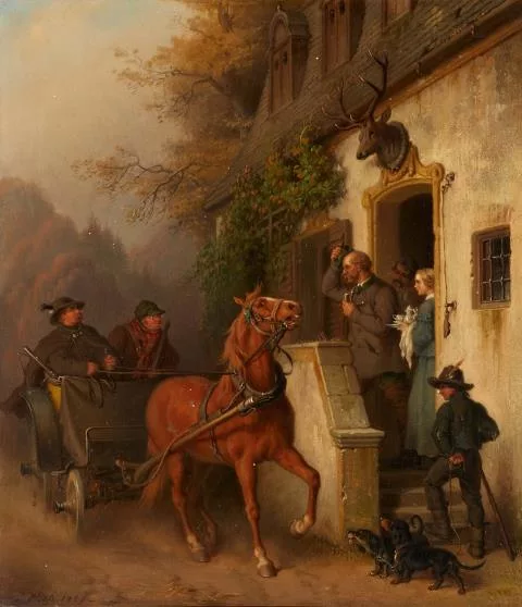Eugene Hess — Rendezvous zur Jagd
