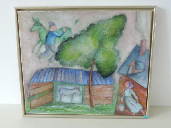 Françoise Deberdt — Âne vert