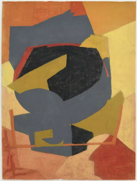 Serge Poliakoff — Serge Poliakoff (1900-1969), "Composition