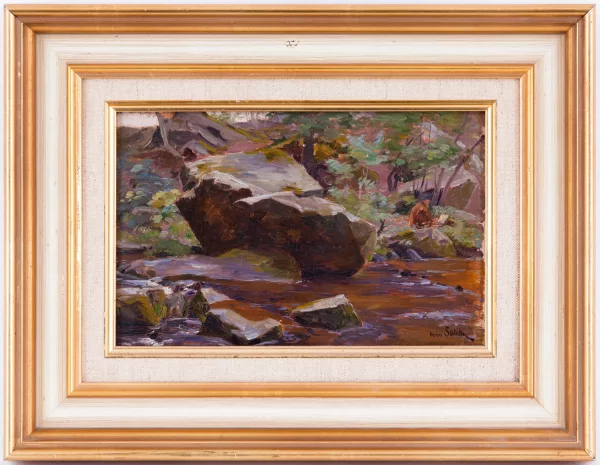 Henri Saintin — Rochers aux Vaux de Cernay