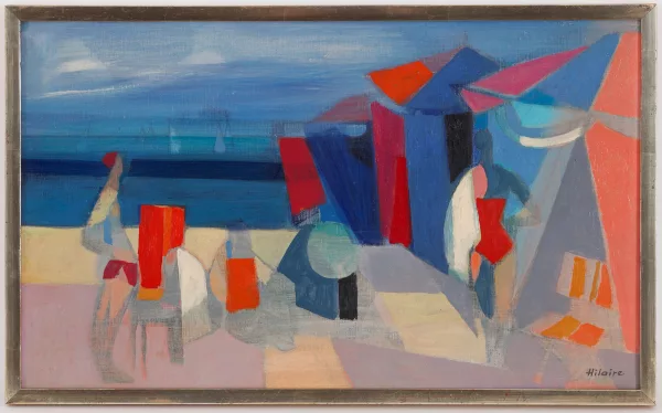 Camille Hilaire — Scène de plage,