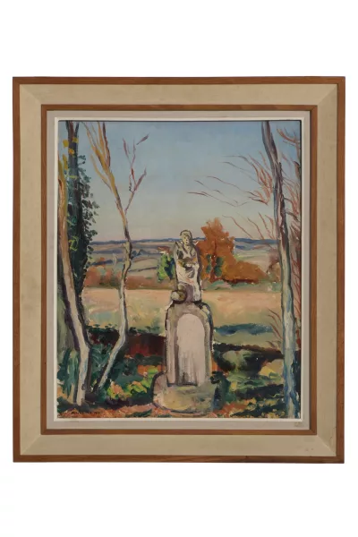 Lucien Mainssieux — Paysage à la Madone,