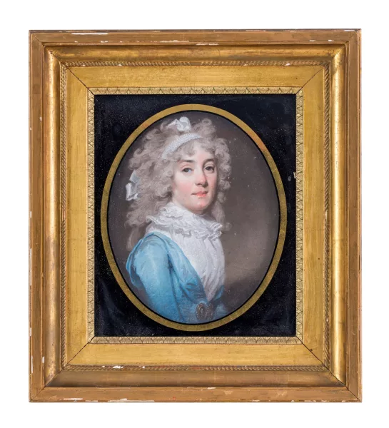 Charles Howard Hodges — Attribué à Charles Howard Hodges — Portrait de Suzanne-Marie de Masson,