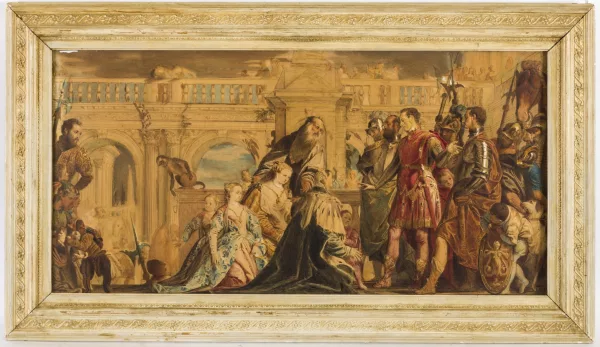 Paul Véronèse — D’après Paolo Veronese — La famille de Darius devant Alexandre,