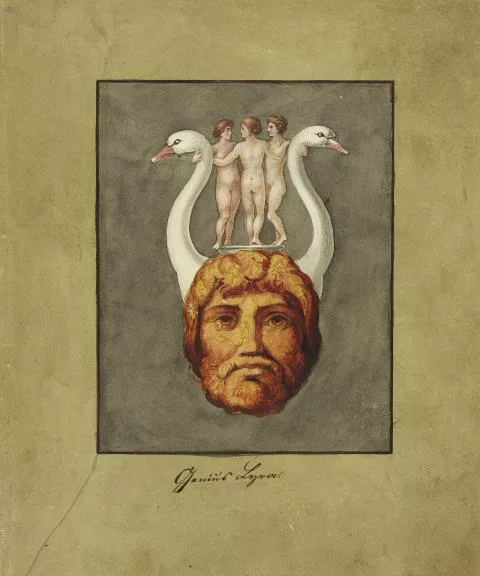 Johann Heinrich Wilhelm Tischbein — Genius Lyra - Die Leier des Genius