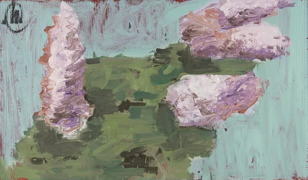 Markus Lüpertz — Flieder, 1991