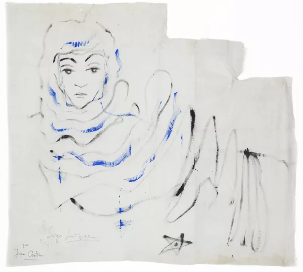 Jean Cocteau — Portrait de Serge Lifar