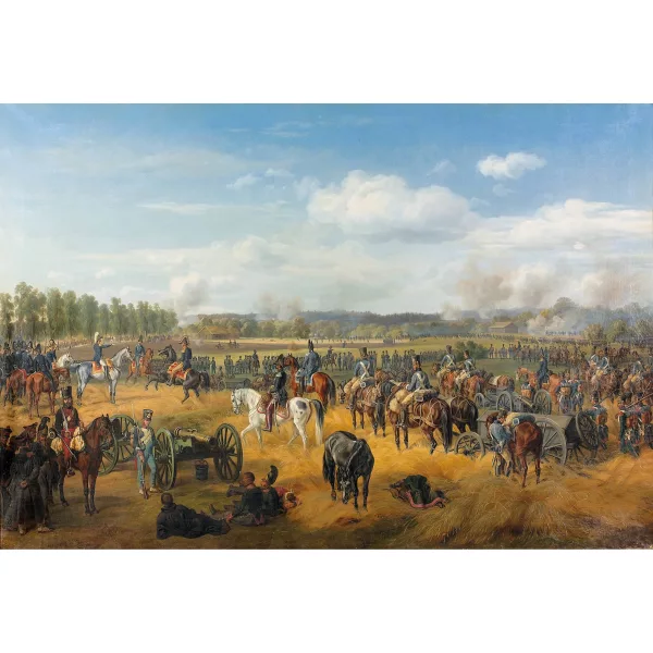 Albrecht Adam — Schlacht von Ostrowno am 26. Juli 1812.