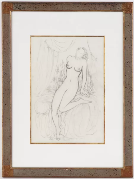 Valentine Hugo — Femme nue sur un lit