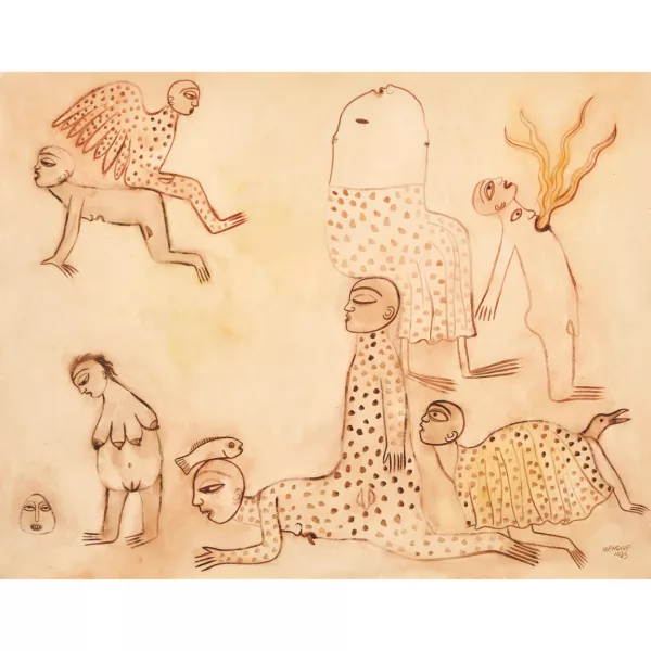 Manuel Mendive — Sans titre