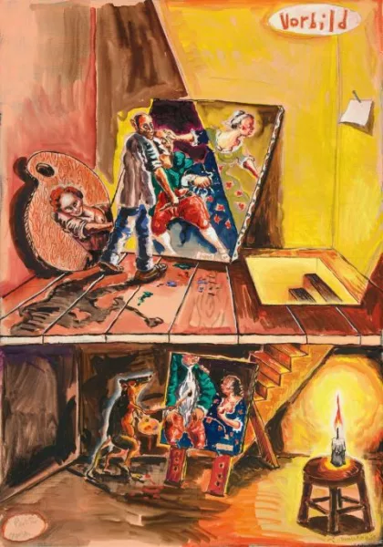 Jörg Immendorff — Sans titre