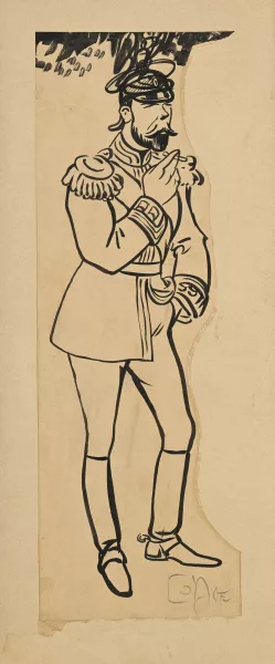 Caran d'Ache — Portrait du Tsar Nicolas II