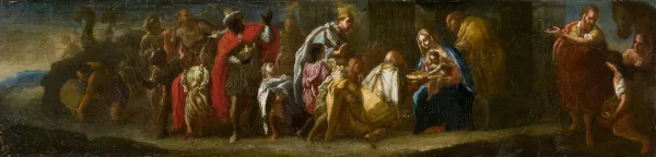 Sebastiano Conca — Werkstatt Anbetung der Könige