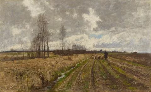 Paul Baum — Weg nach Niedergrunstedt bei Weimar