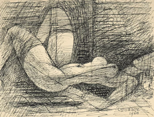 Marcel Gromaire — Femme nue
