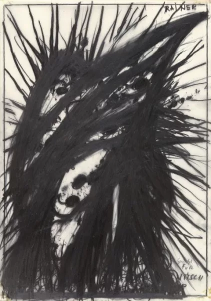 Arnulf Rainer — Gesicht für Nitsch