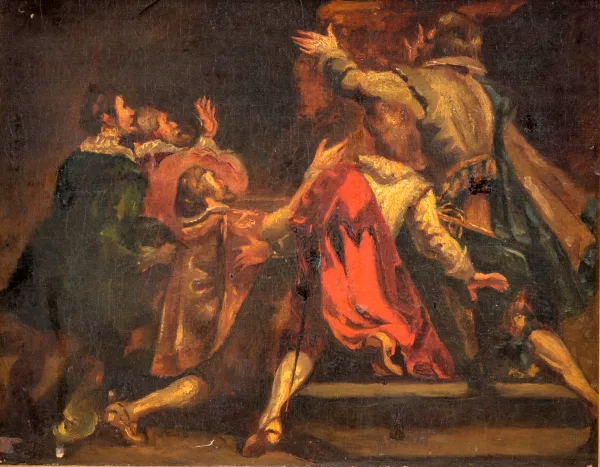 Eugène Delacroix — École de Eugène Delacroix — Les suppliants