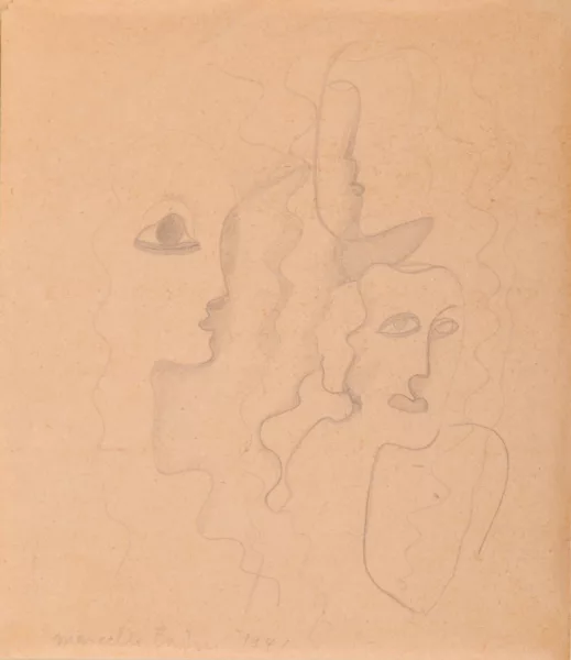 Marcelle Cahn — Sans titre, 1941