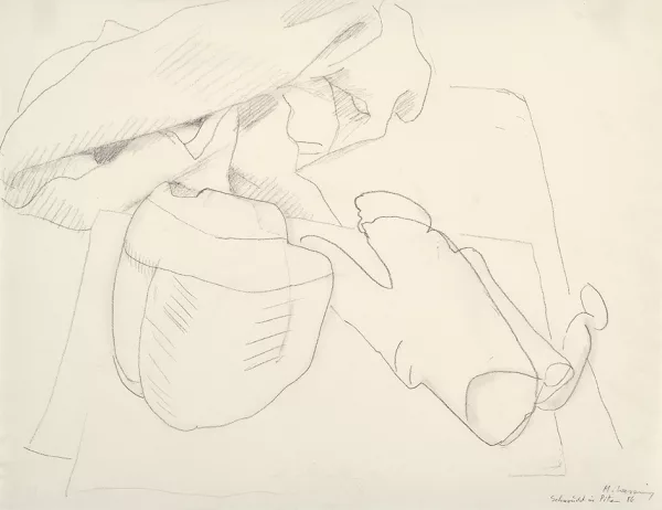 Maria Lassnig — Sehnsucht in Pitten, 1986