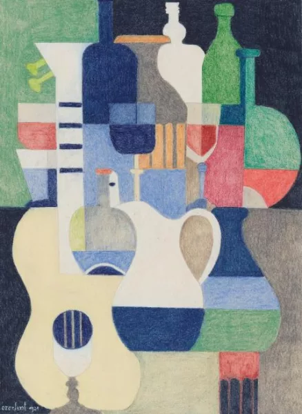 Amédée Ozenfant — Nature morte au pichet et à la guitare