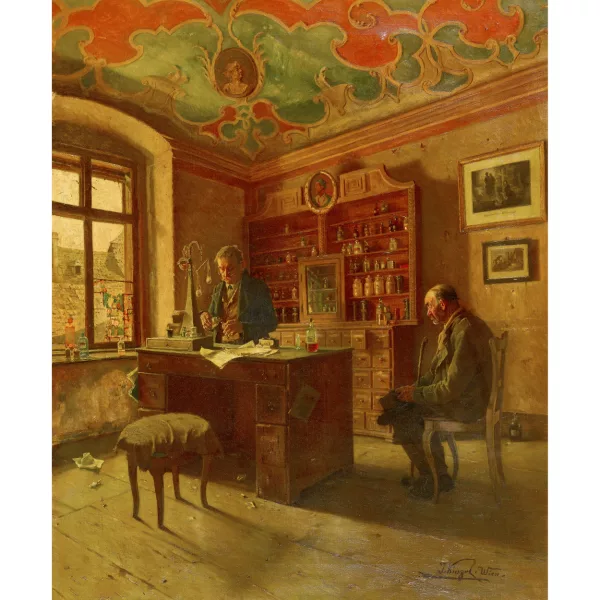 Josef Kinzel — Beim Apotheker.