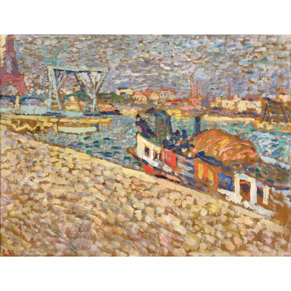 Louis Valtat — "Le Bateau-Mouche".