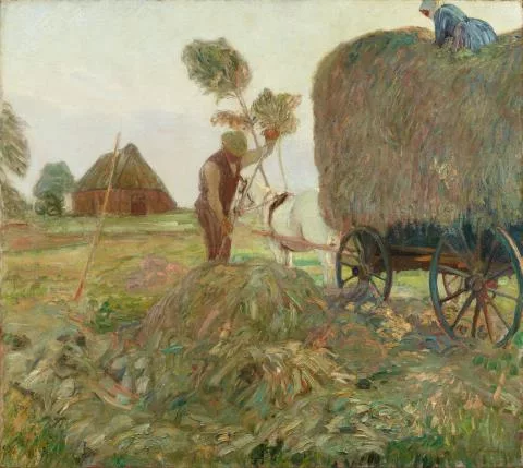 Fritz Mackensen — Heuernte