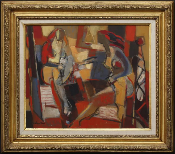 Jean Chevolleau — La chambre rouge