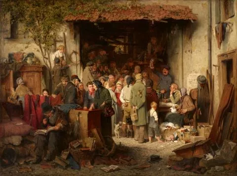 Hugo Kauffmann — Die Versteigerung