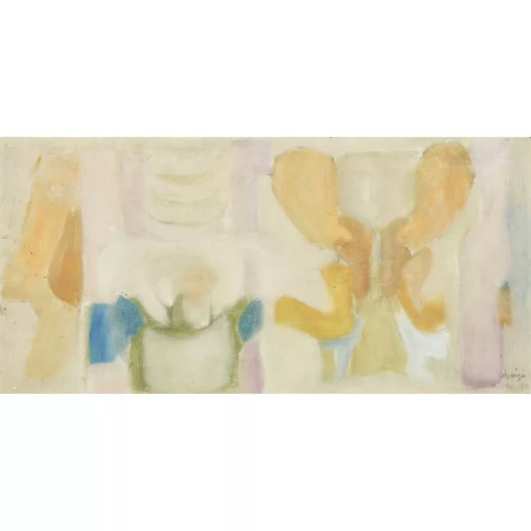 Jean Messagier — "La rivière II".