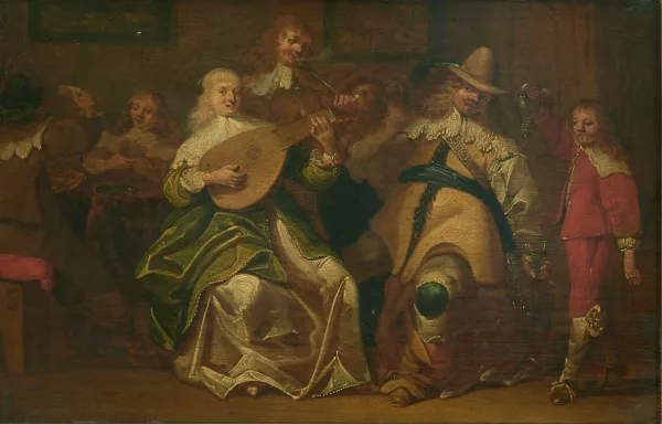 Dirck Hals — Umkreis Musizierende Gesellschaft