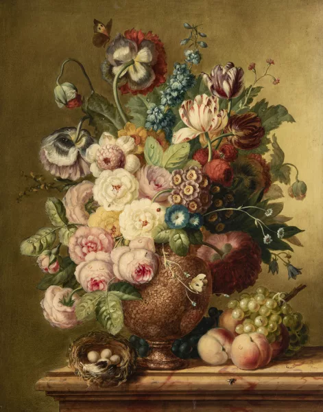 Jan van Dael — Suiveur de Jan Frans van Dael — Bouquet de fleurs,